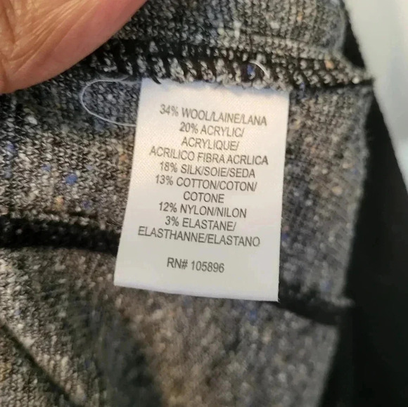 WORTH Colorblock Wool/Silk Blend Dress(2) - Picture 8 of 8